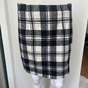 0c Plaid / Tartan Mini Skirt, Size M